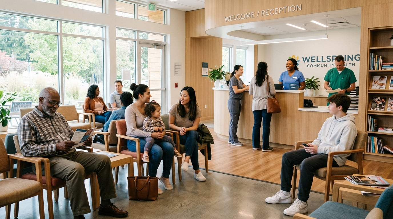 First Care Medical Clinic welcoming interior