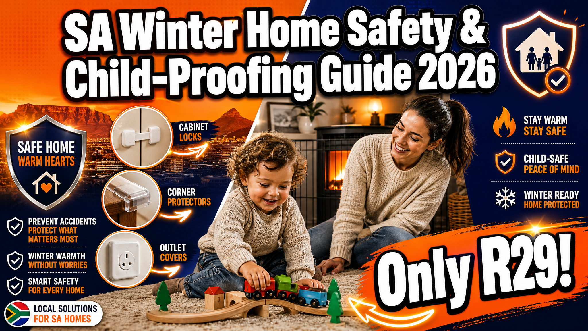 SA Winter Home Safety & Child-Proofing Guide 2026