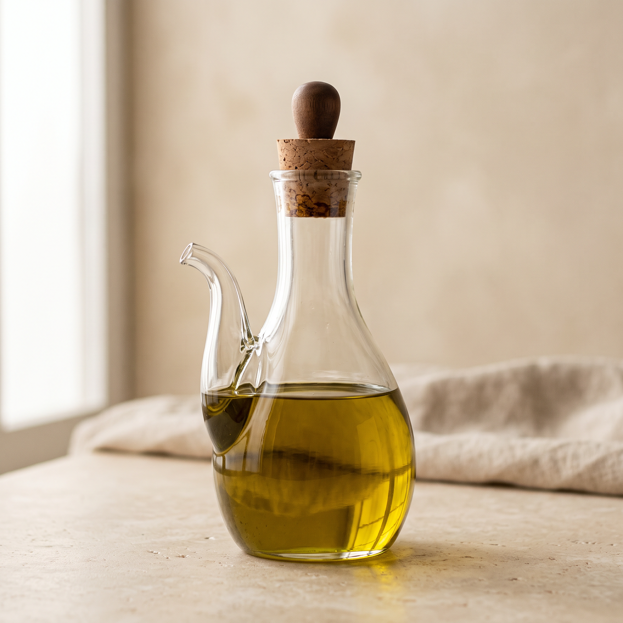 Claire Glass Oil Cruet