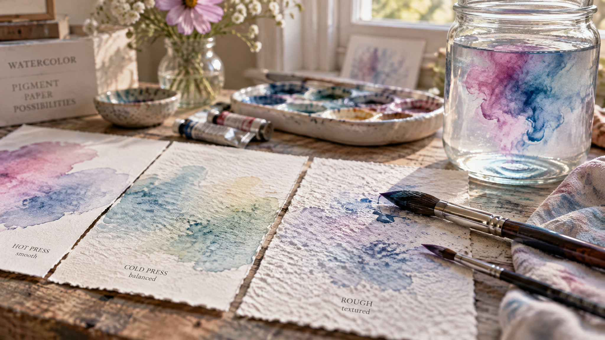 Cold Press, Hot Press, and the Lie They Tell You at the Art Store