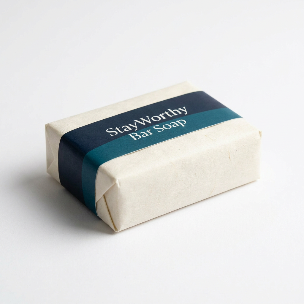 StayWorthy Bar Soap - premium amenity bottle