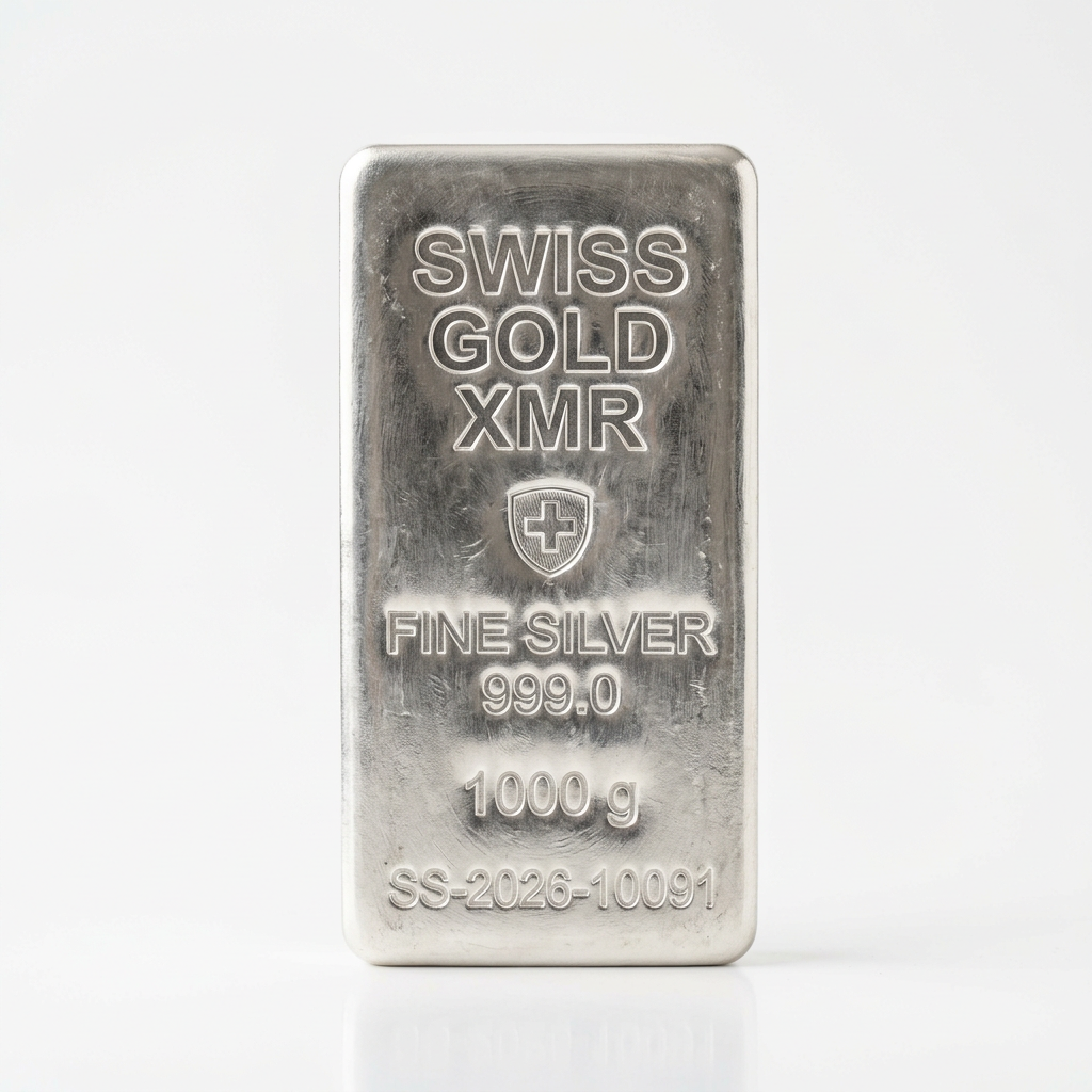 1kg Silver Bar Valcambi