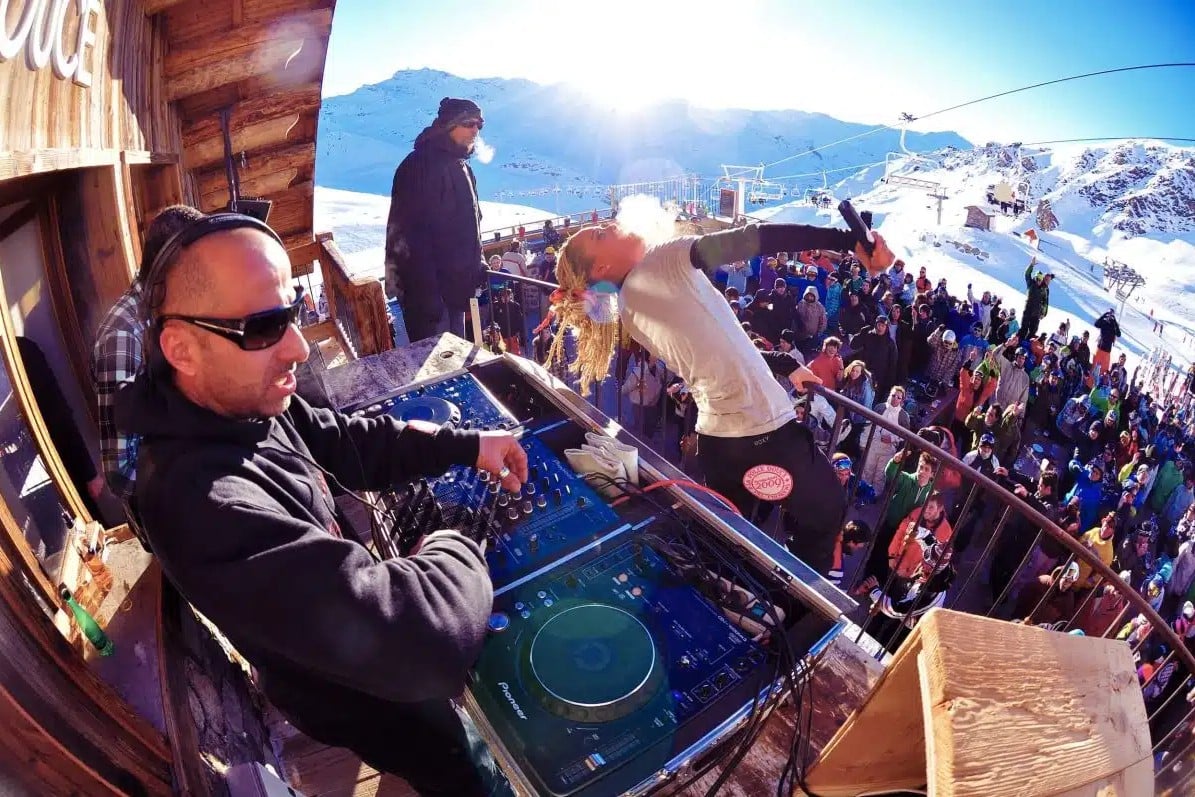 La Folie Douce après-ski party at Val Thorens