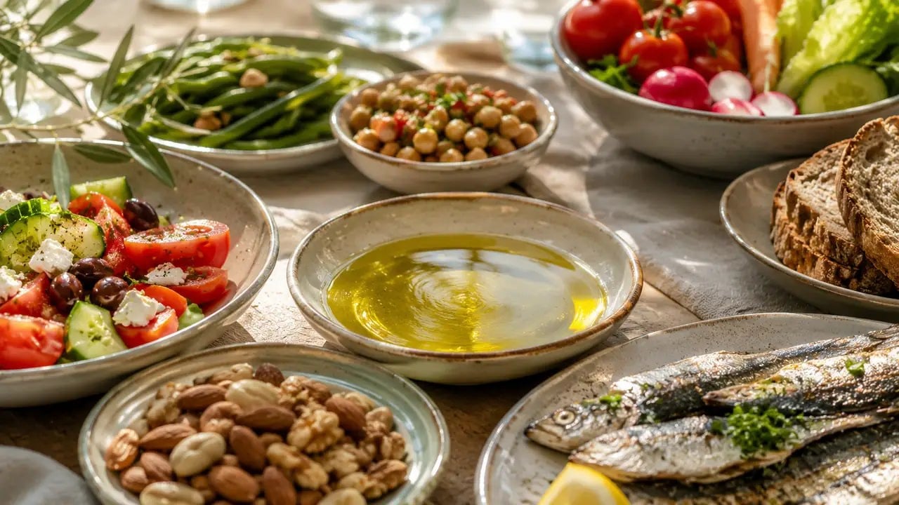 Dieta mediterránea: beneficios y plan semanal completo