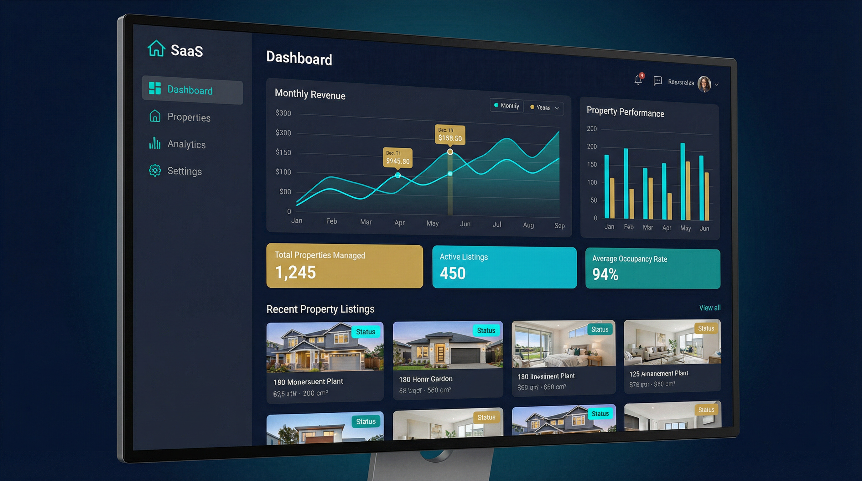 Preview Dashboard TECFORCE