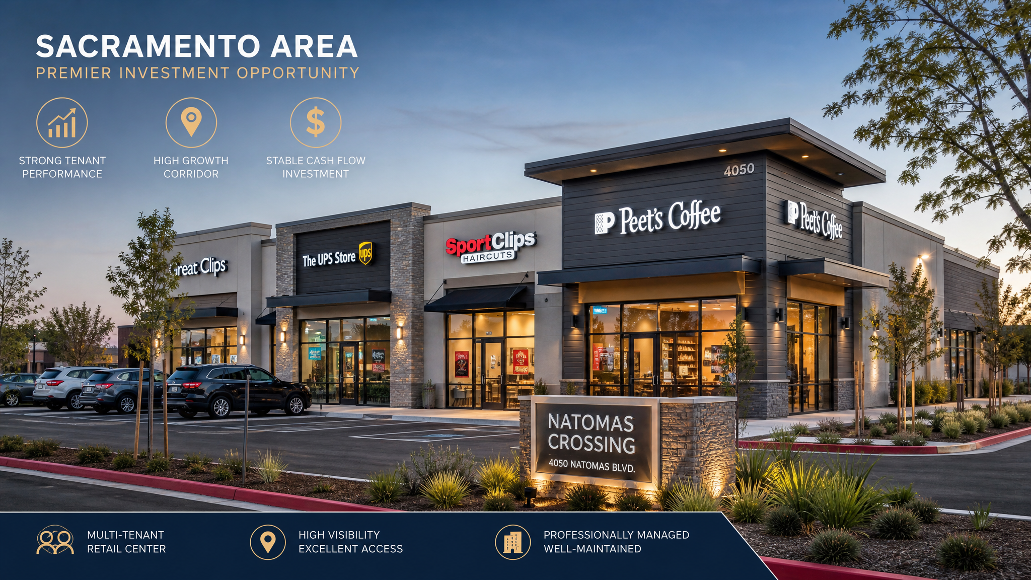 Small Commercial Investment Opportunities in Sacramento