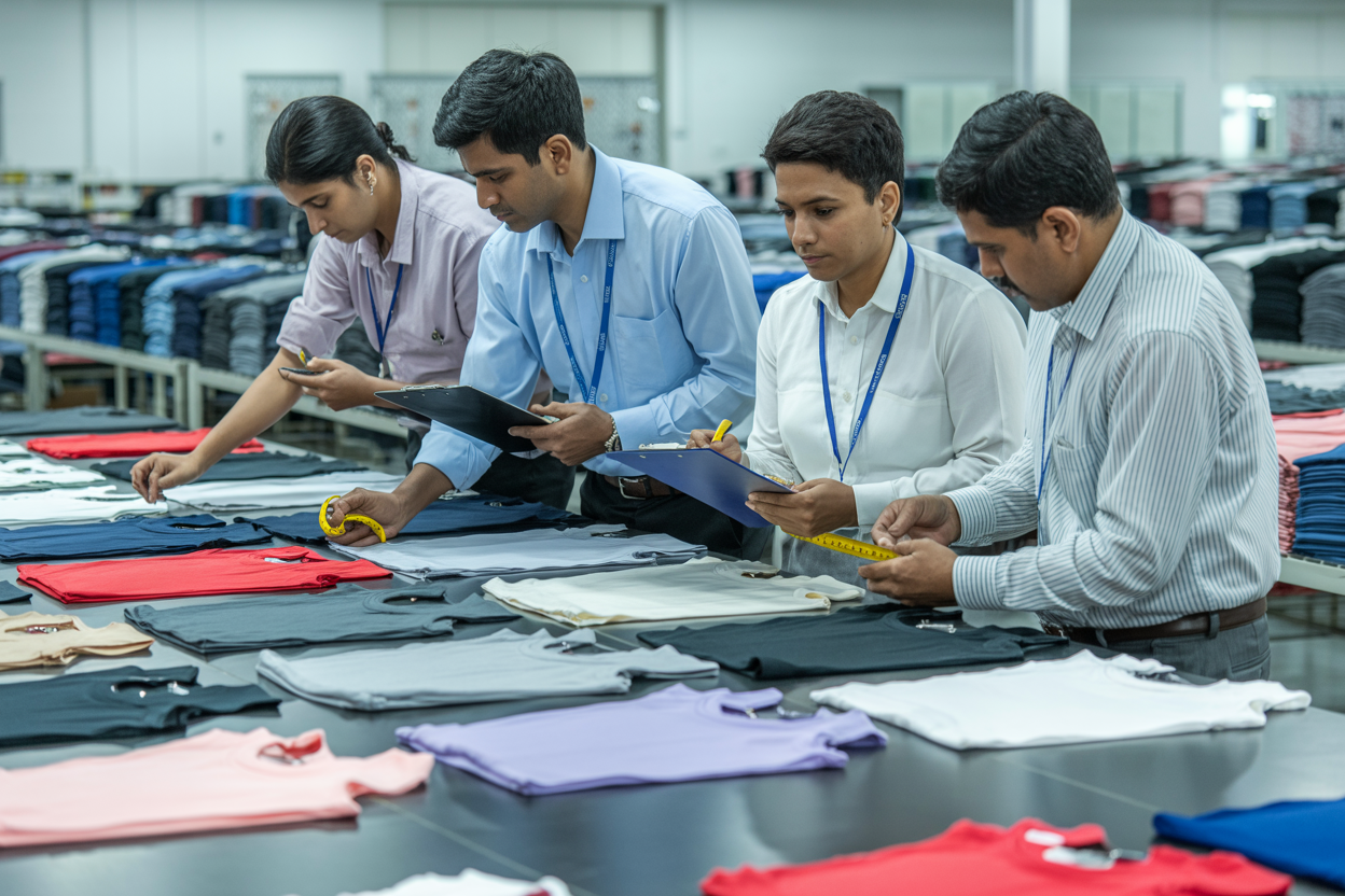 Quality inspection at BDP Garments