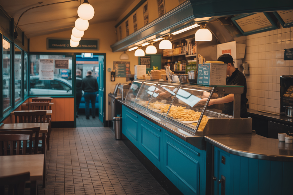 Oh My Cod shop interior