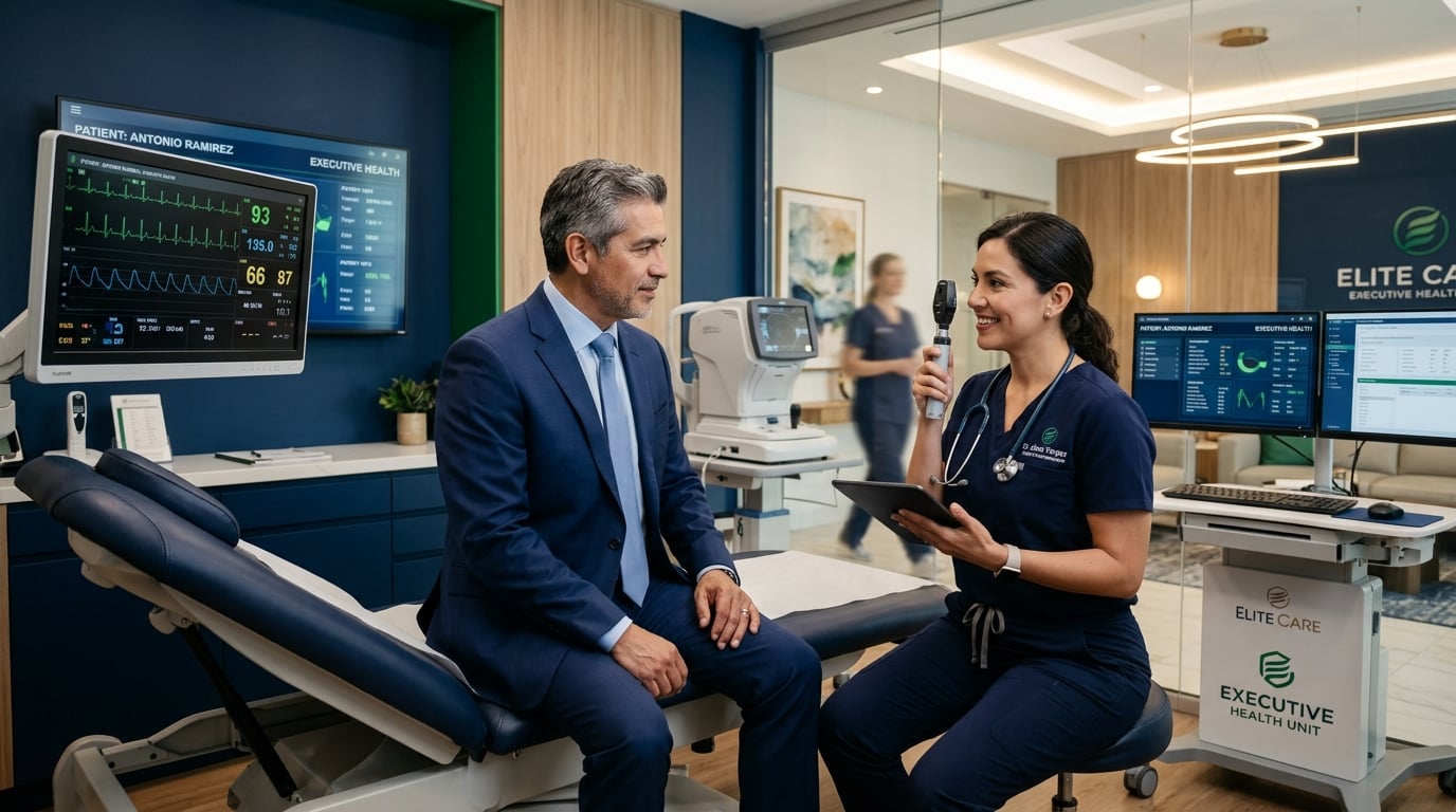MediExpress Checkup Ejecutivo: chequeo completo para quienes no tienen tiempo que perder