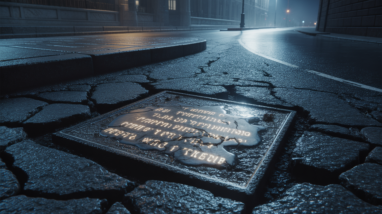 The Toynbee Tiles: Cryptic Messages Embedded in Asphalt