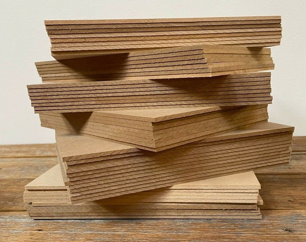 Tablero MDF 2.5mm de 2.5mm para Revestimientos, Artesanías, Señalización