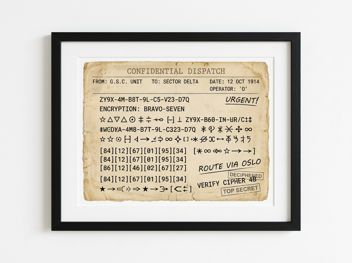 The Vermillion Dispatch Print