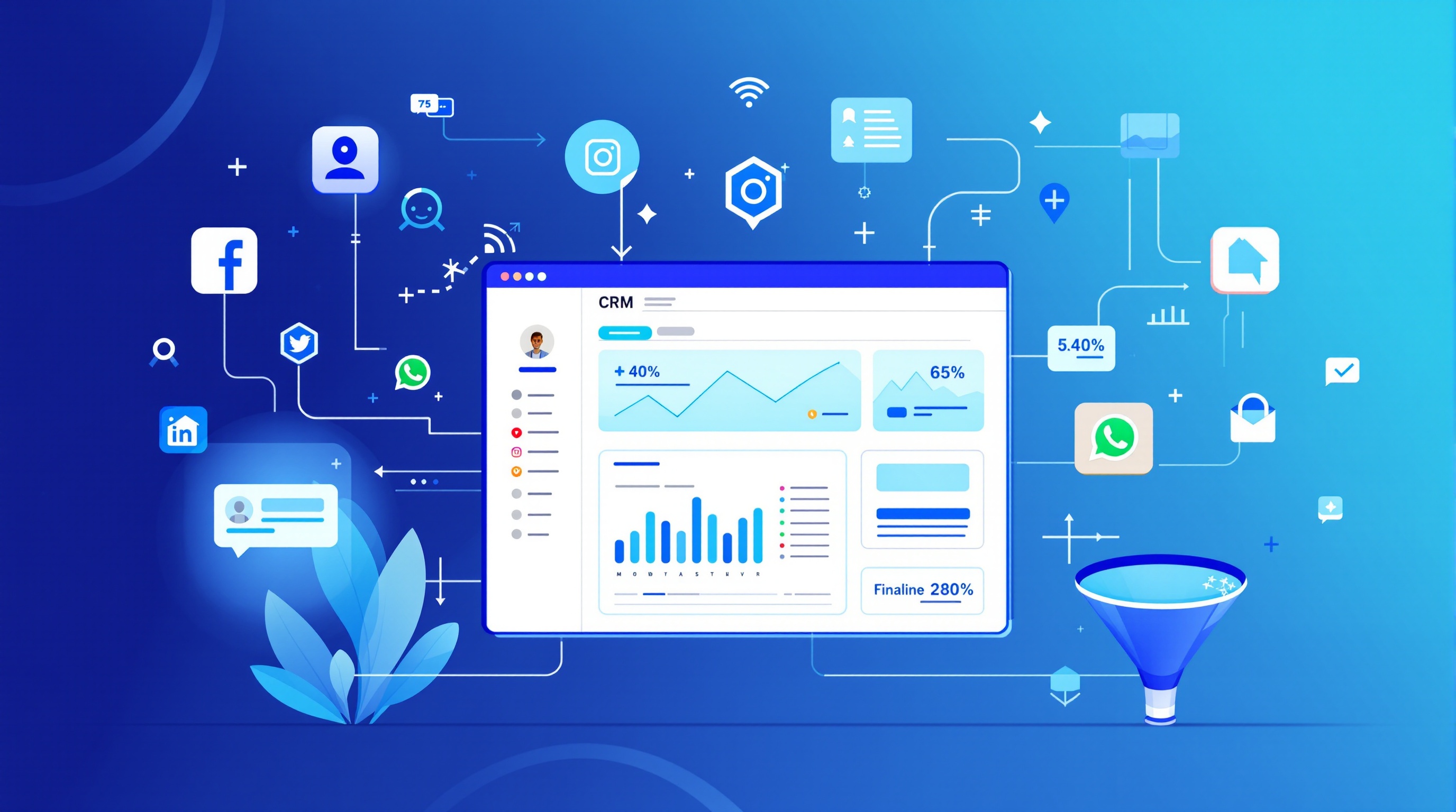 Cómo Integrar tu CRM con Redes Sociales para Multiplicar tus Ventas