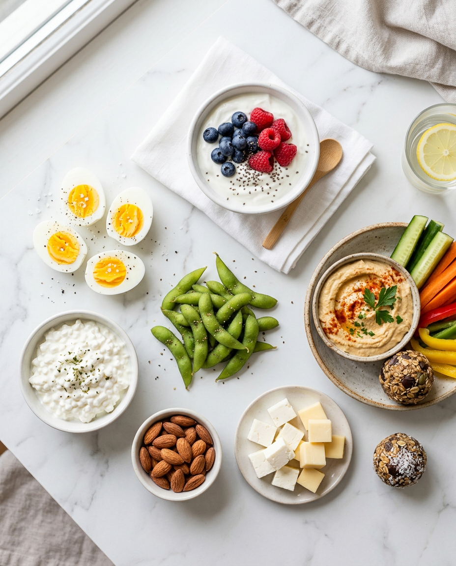 High-Protein Snacks for Women Over 40 (No Cooking Required)