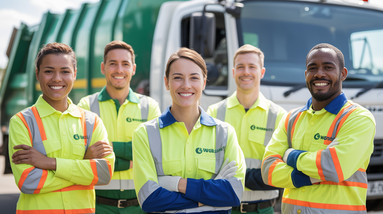 Kobeng Waste Management team