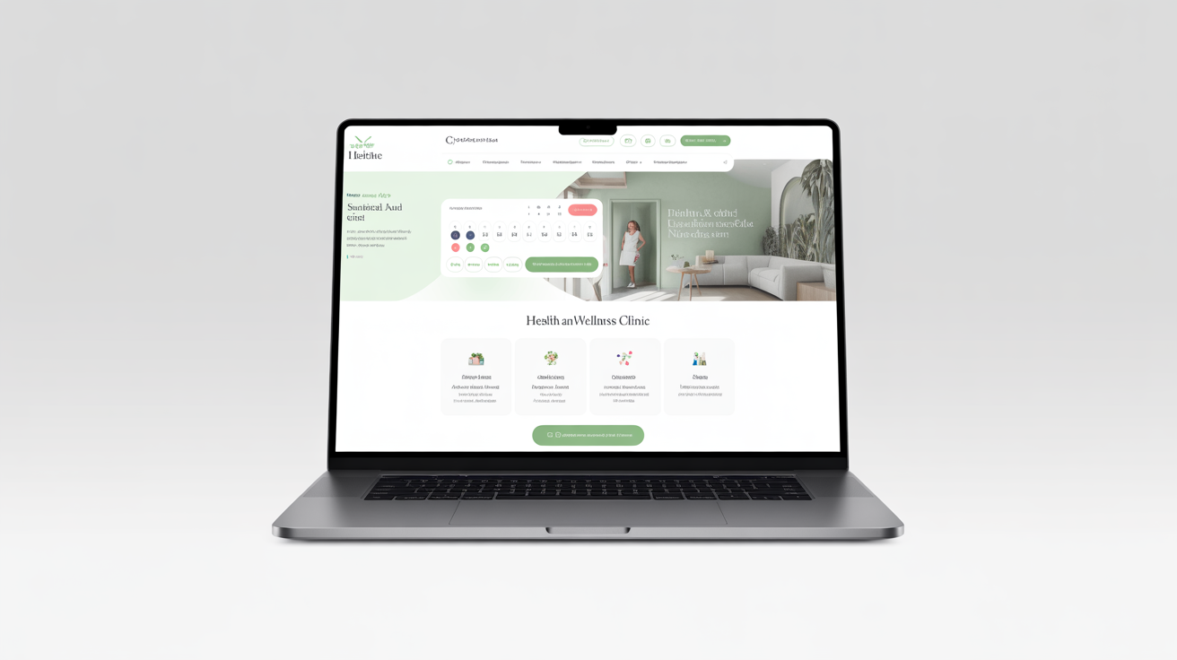Vitality Health Clinic website design