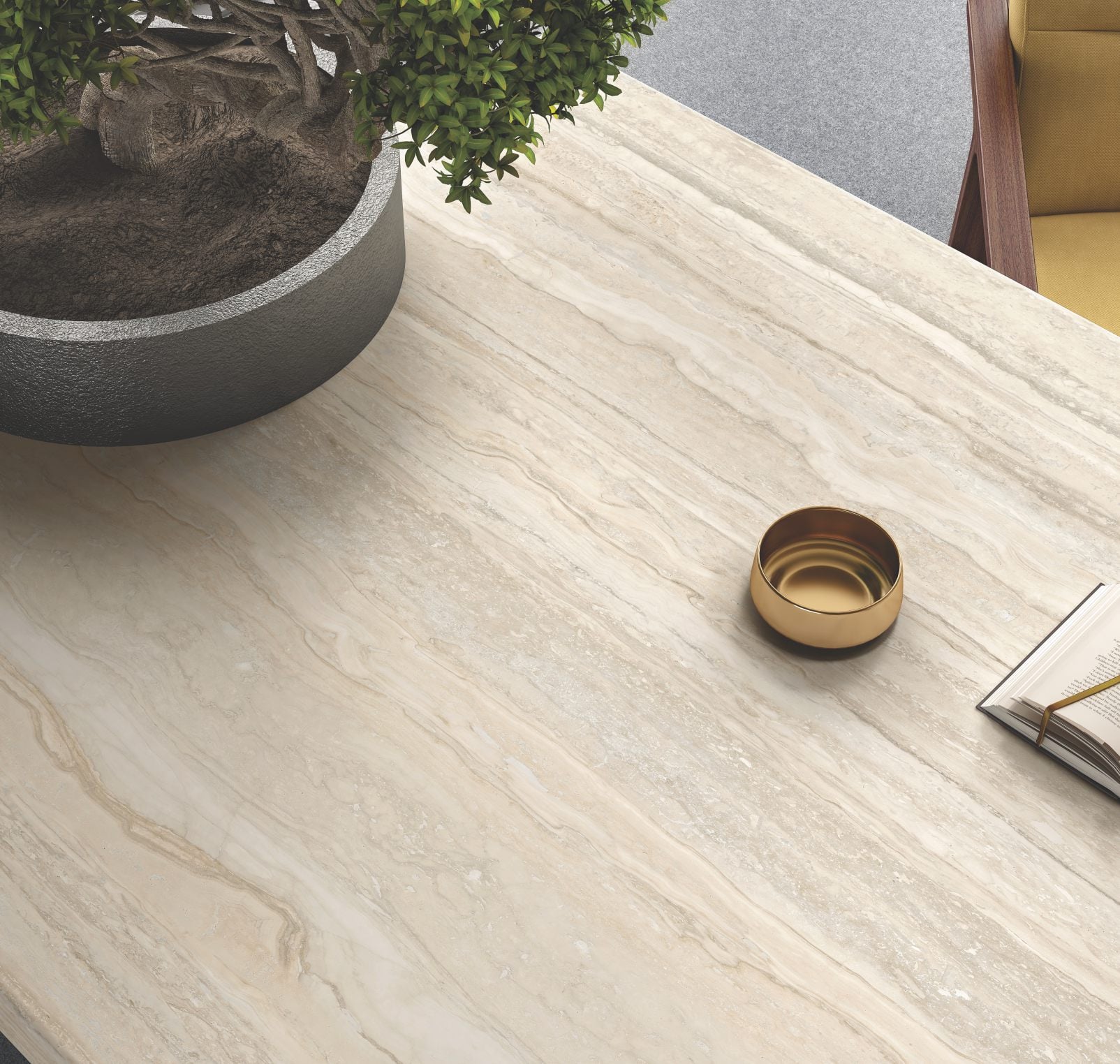 TRAVERTINO CREMA Installation 2
