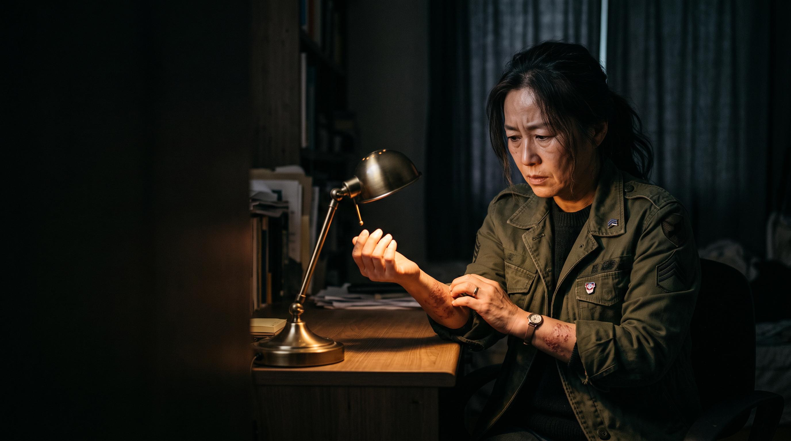 Chronic skin condition, a condition connected through the facts-found TERA pathway