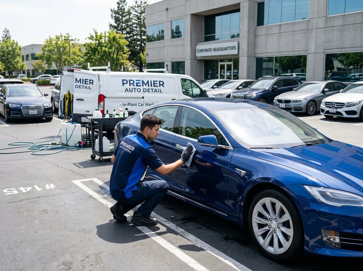 Servicio de Lavado de Autos In-Plant por CleanPro en Tijuana