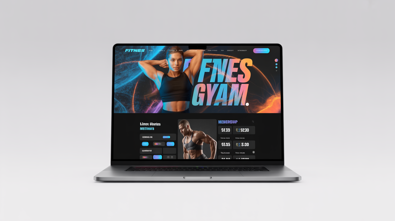 IronPulse Fitness website design