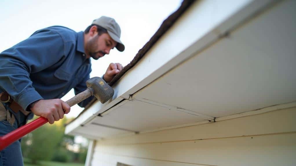 UPVC fascias and soffits replacement, clean finish