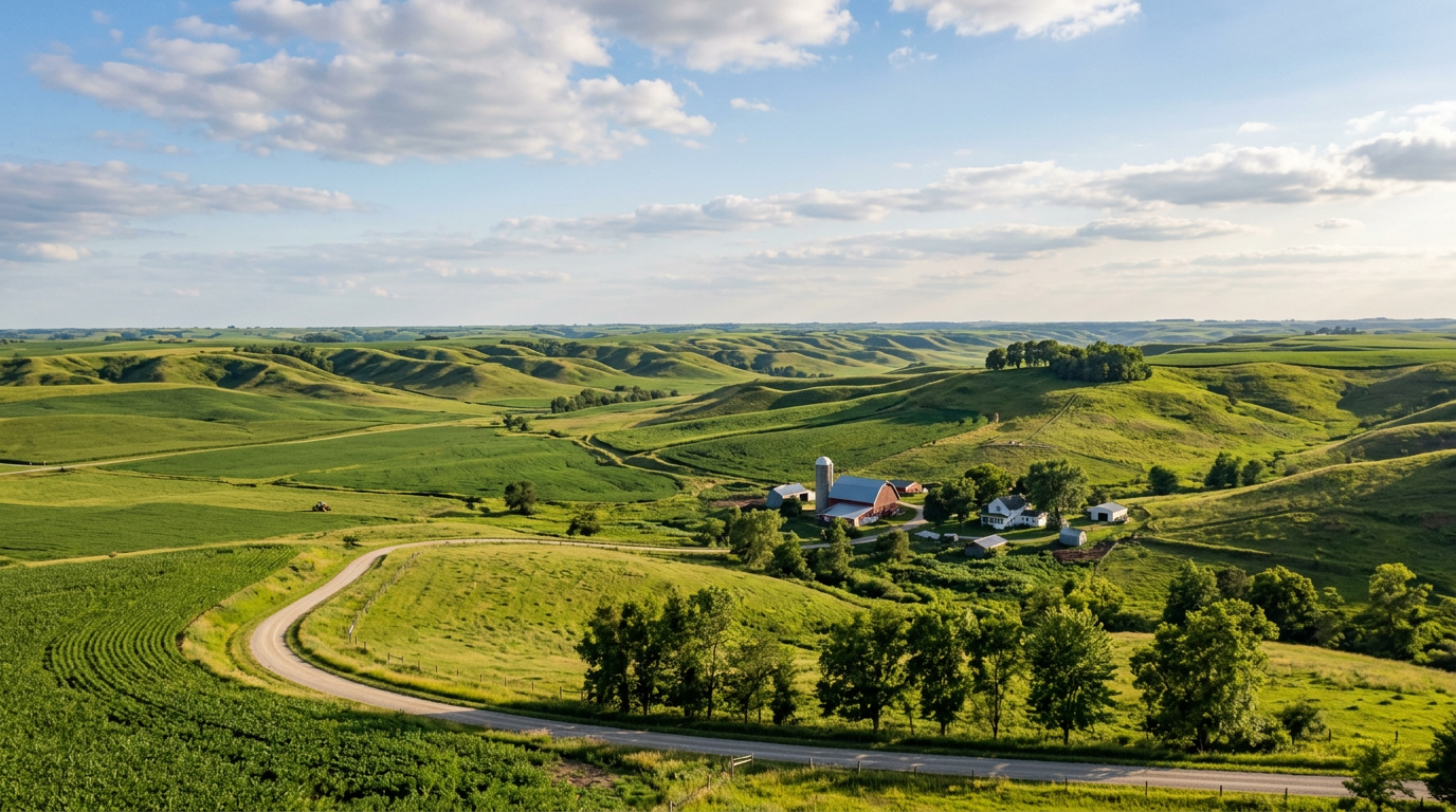 Iowa countryside