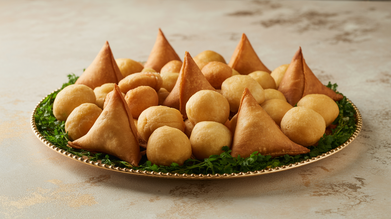 Puff Puff & Samosa