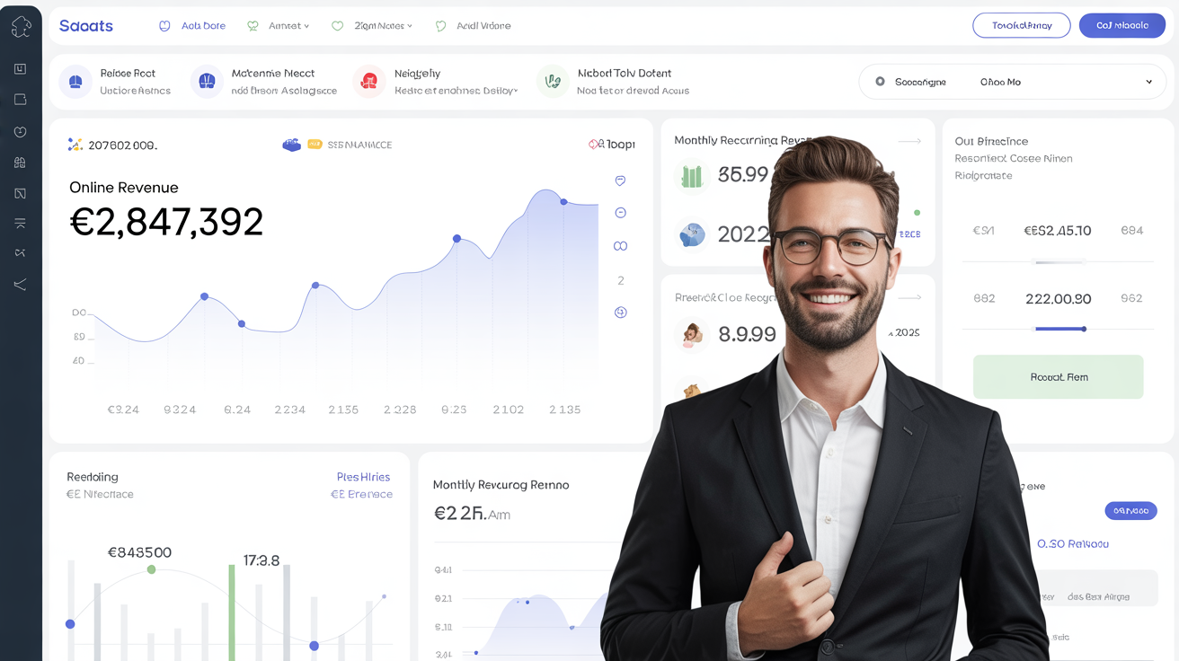 Millionenumsätze Dashboard