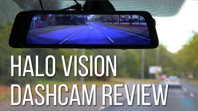 Dash cam screen view