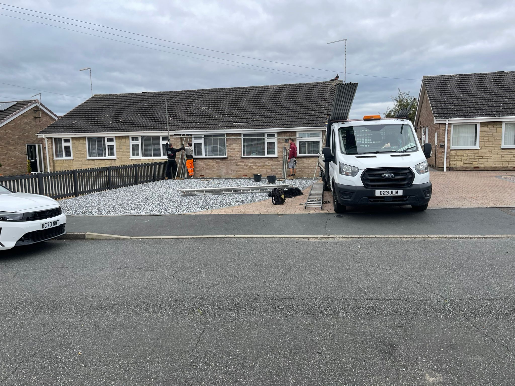 Bungalow roofing project completed by Rightway Roofing Ltd