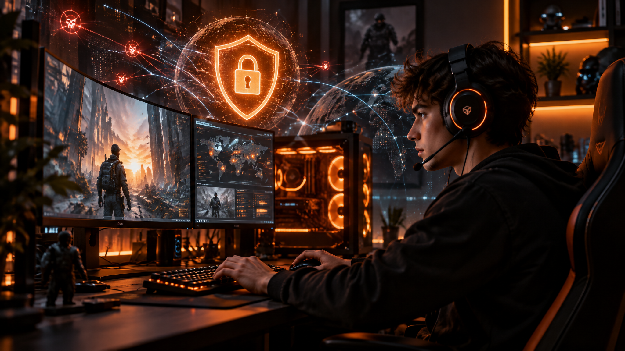 Gamers: cómo proteger tus cuentas y sacar el máximo a tu PC