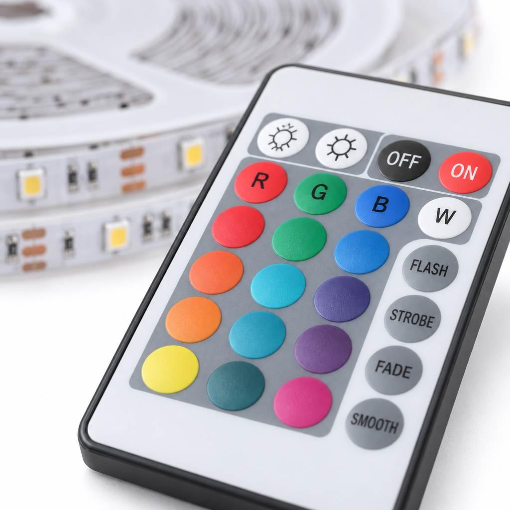 Fita LED RGB 5 Metros com Controle Remoto foto 4