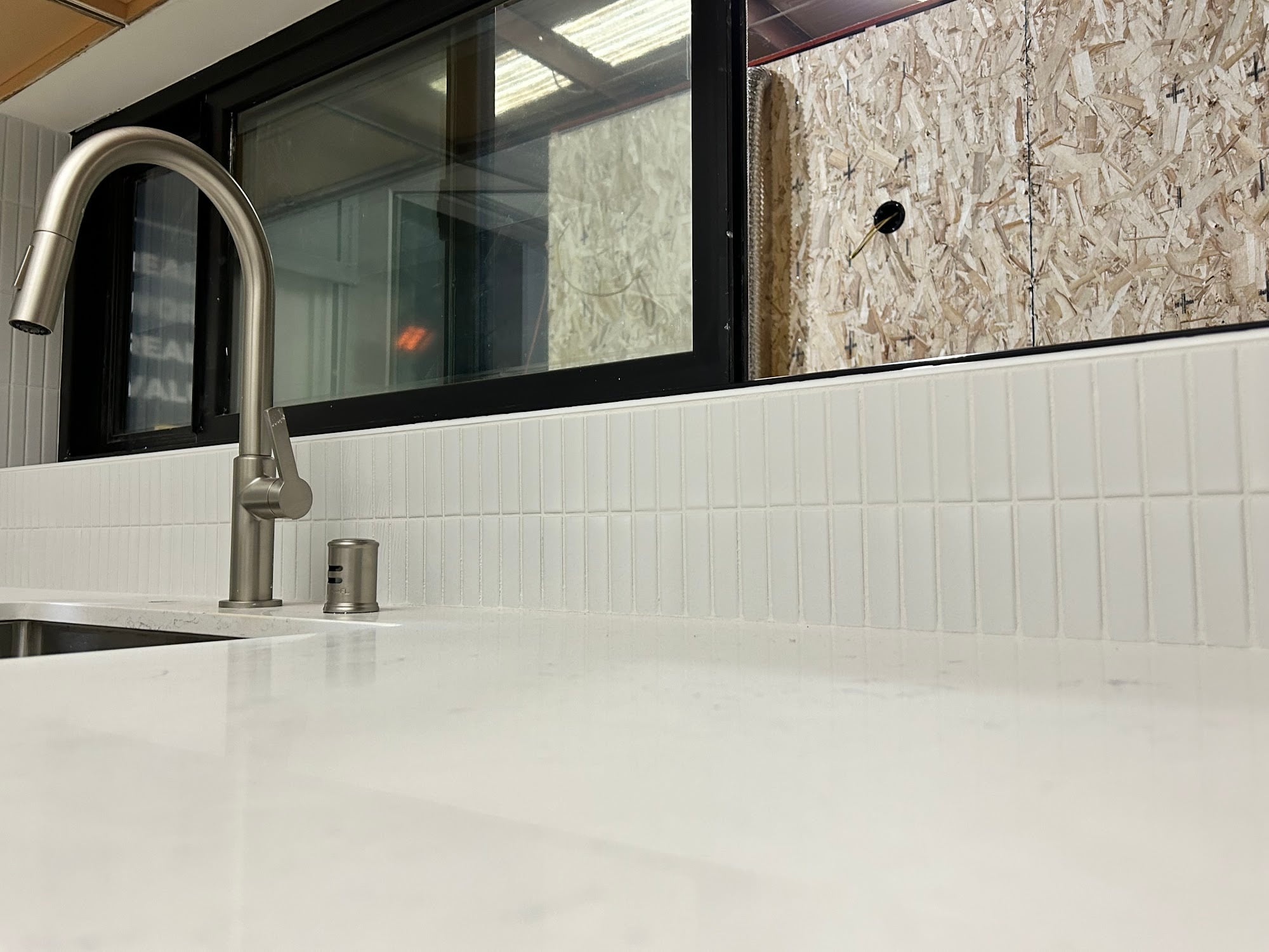 Porcelain tile flooring project in Redding CA