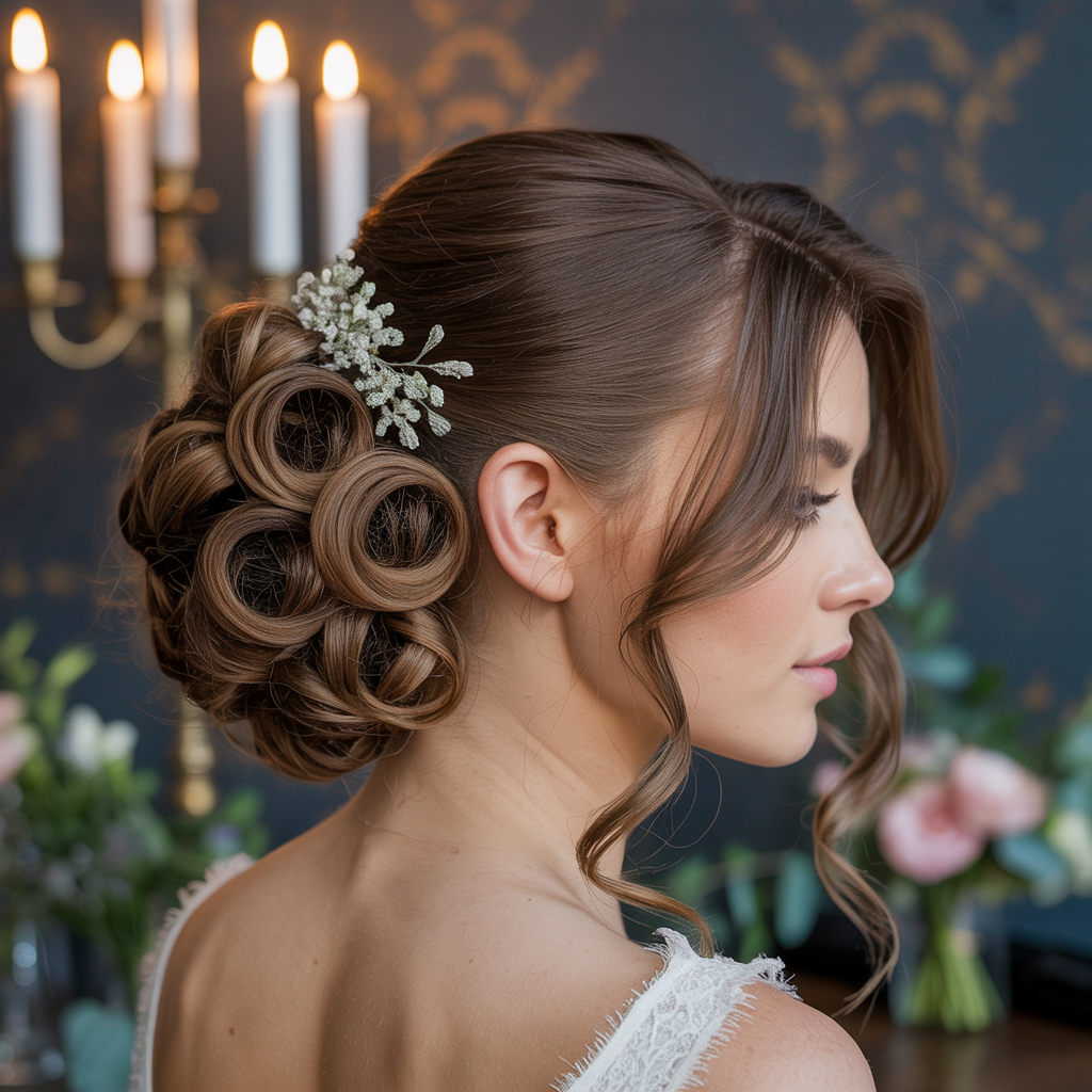 Elegante Hochsteckfrisur