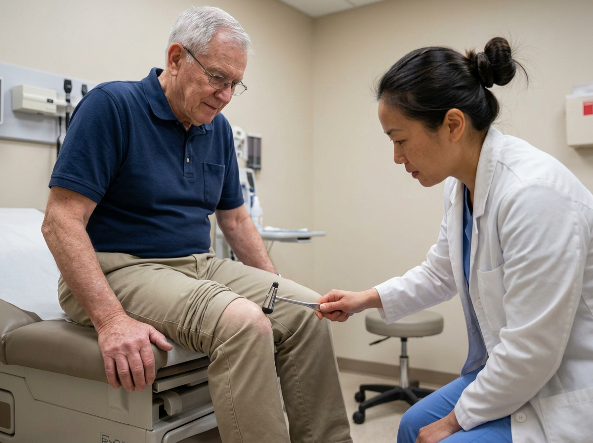 Neurological testing during a VA compensation and pension spine examination
