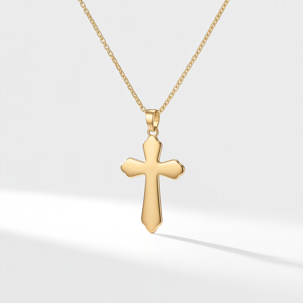Stainless Steel Cross Necklace