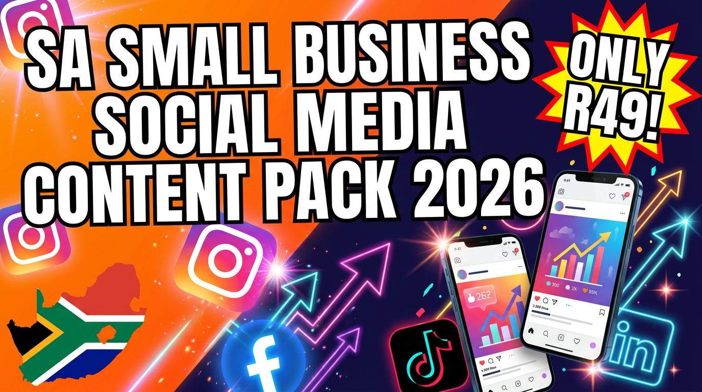 SA Small Business Social Media Content Pack 2026