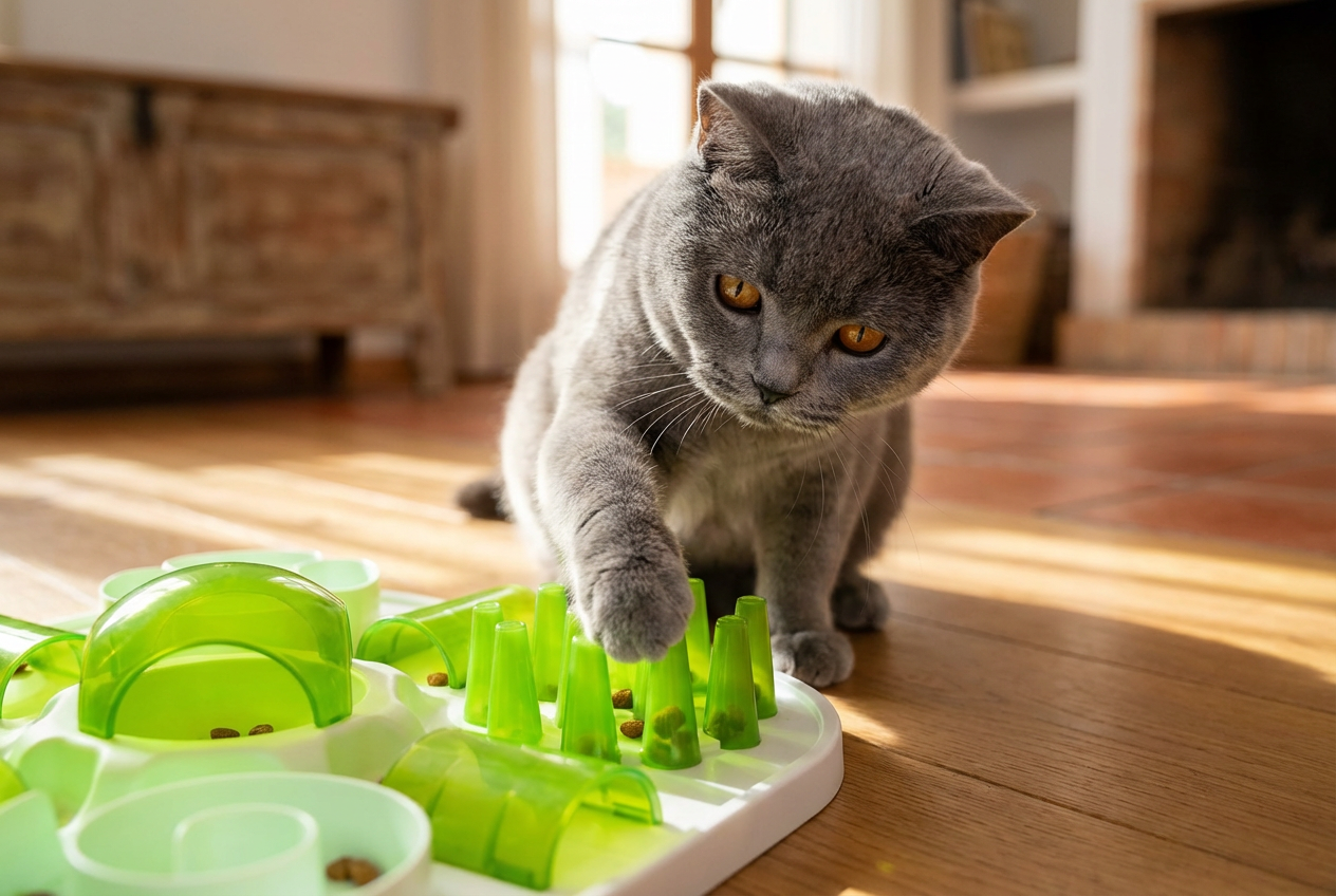 MiauPlay Pro — Puzzle Feeder Interactivo 6-en-1 - Miniatura 3