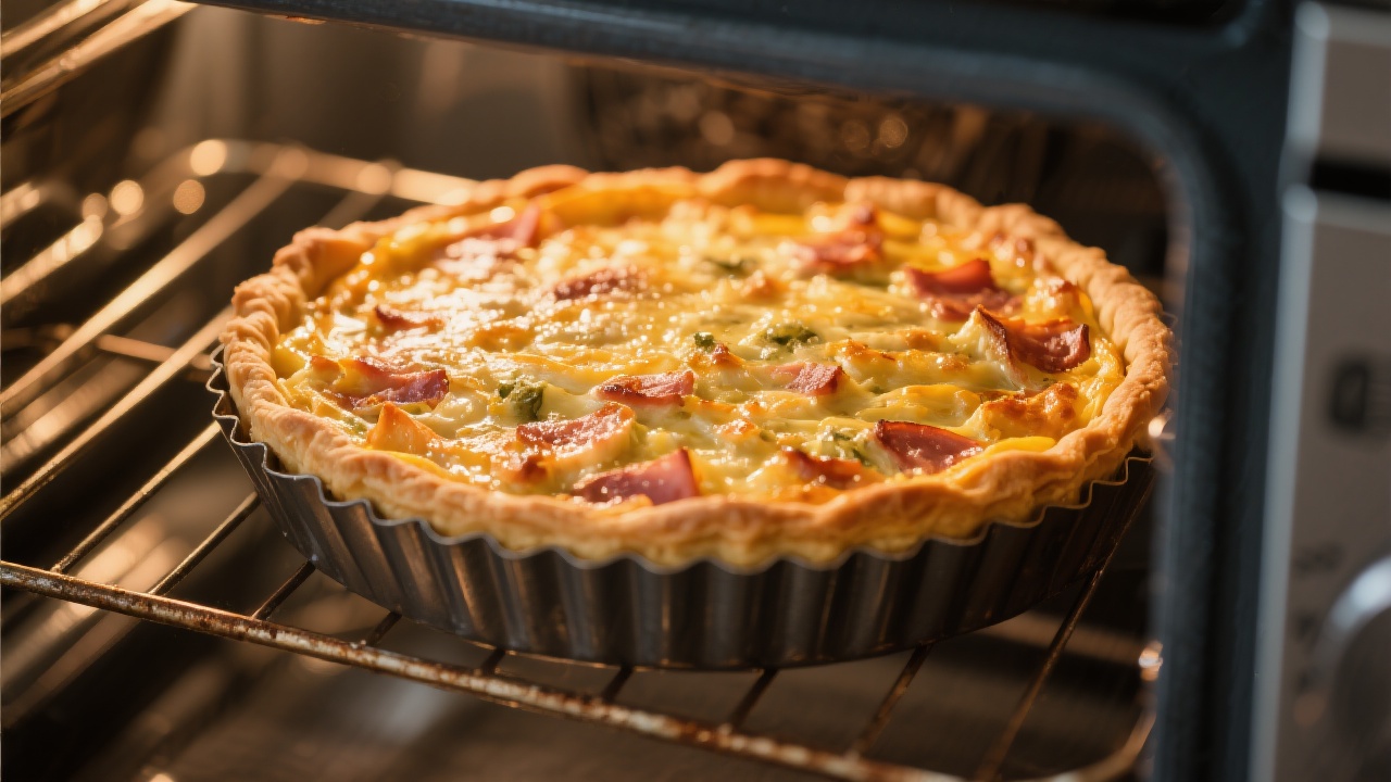 Quiche Lorraine Maison 4 Quiche lorraine maison traditionnelle avec garniture crémeuse aux lardons