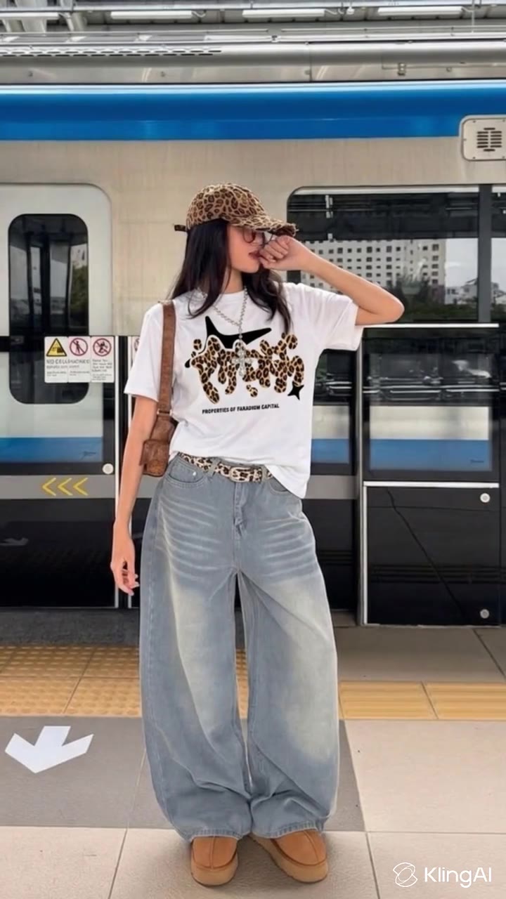 Leopard Print Baseball Cap