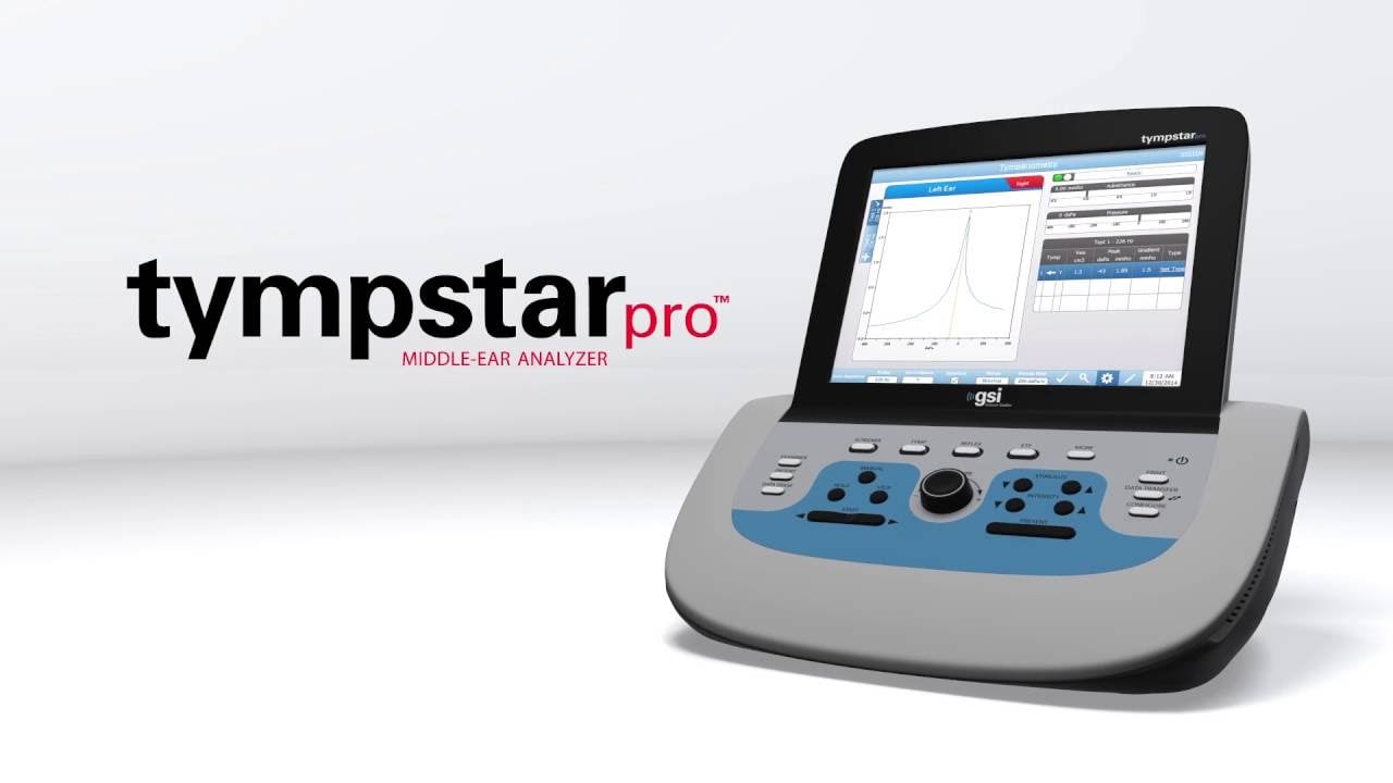 GSI TympStar Pro clinical tympanometer with advanced diagnostic capabilities