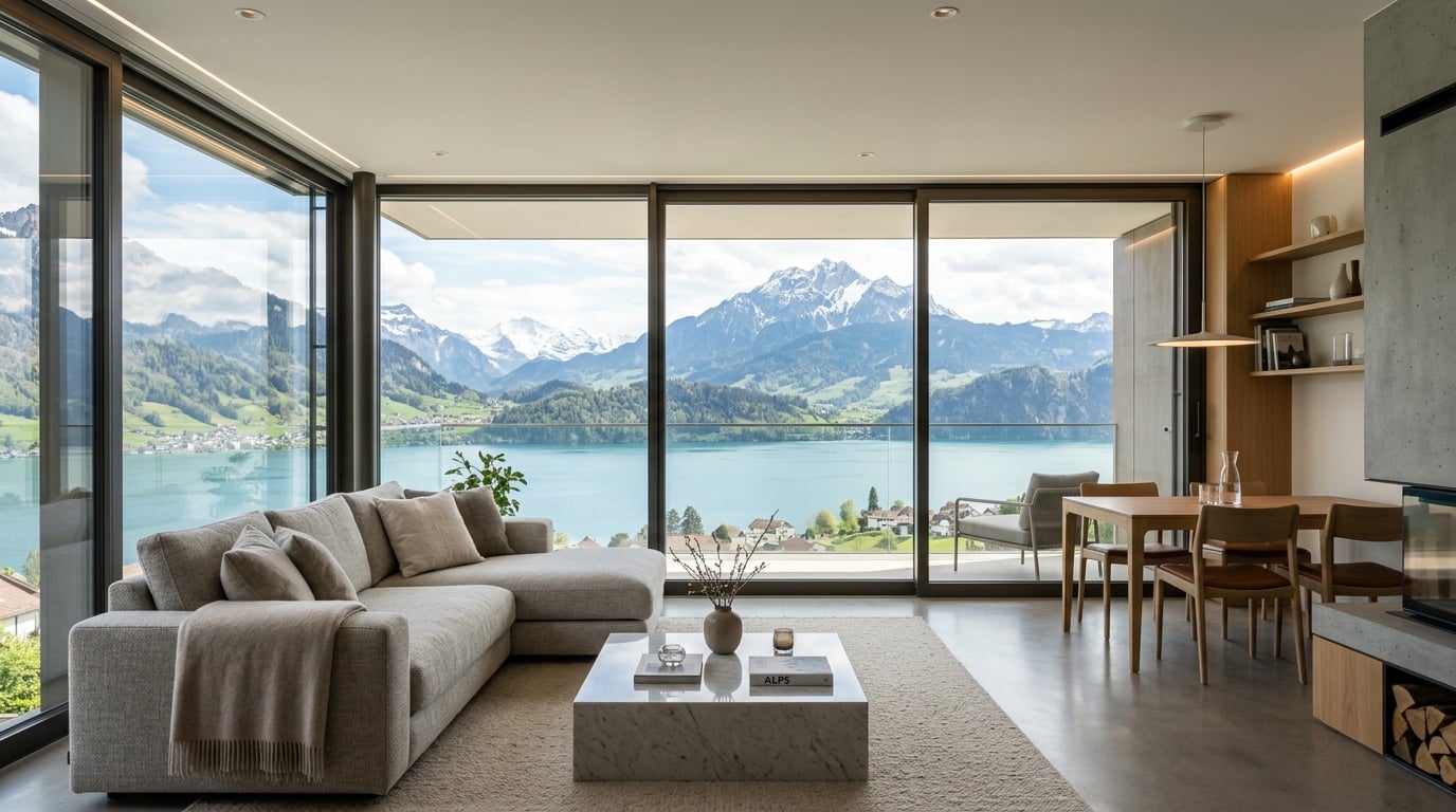 Swiss Lakeside Villa