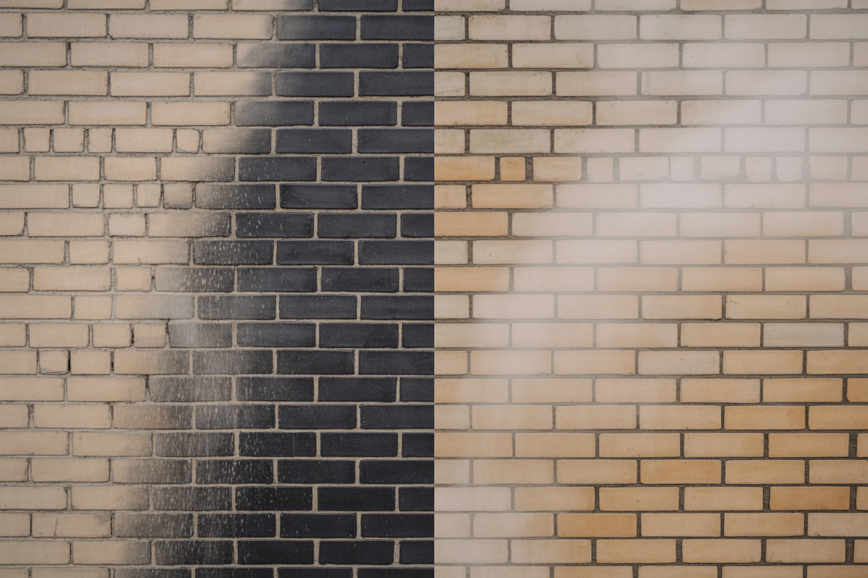 Brick Wall Cleaning