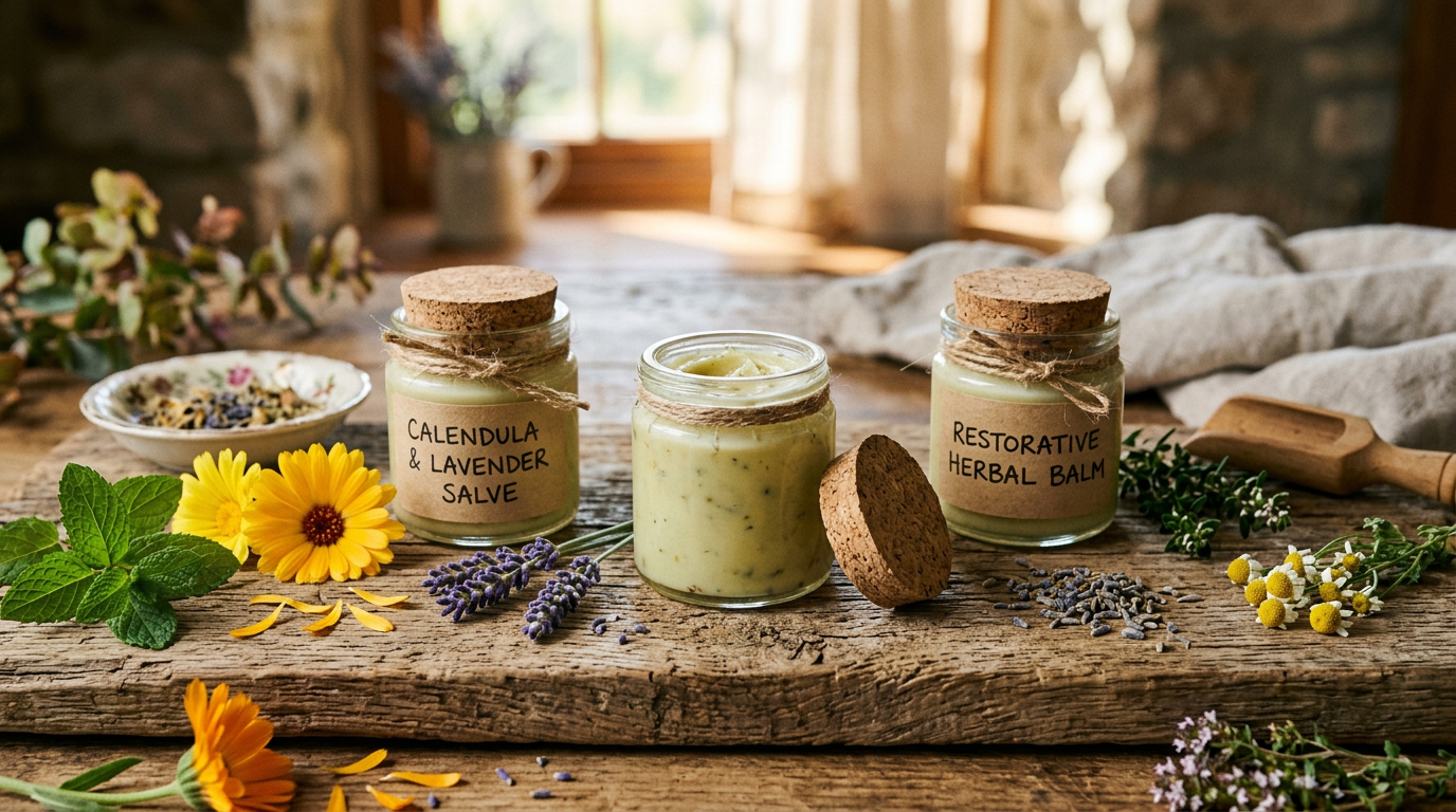 How to Make a Simple Healing Salve at Home