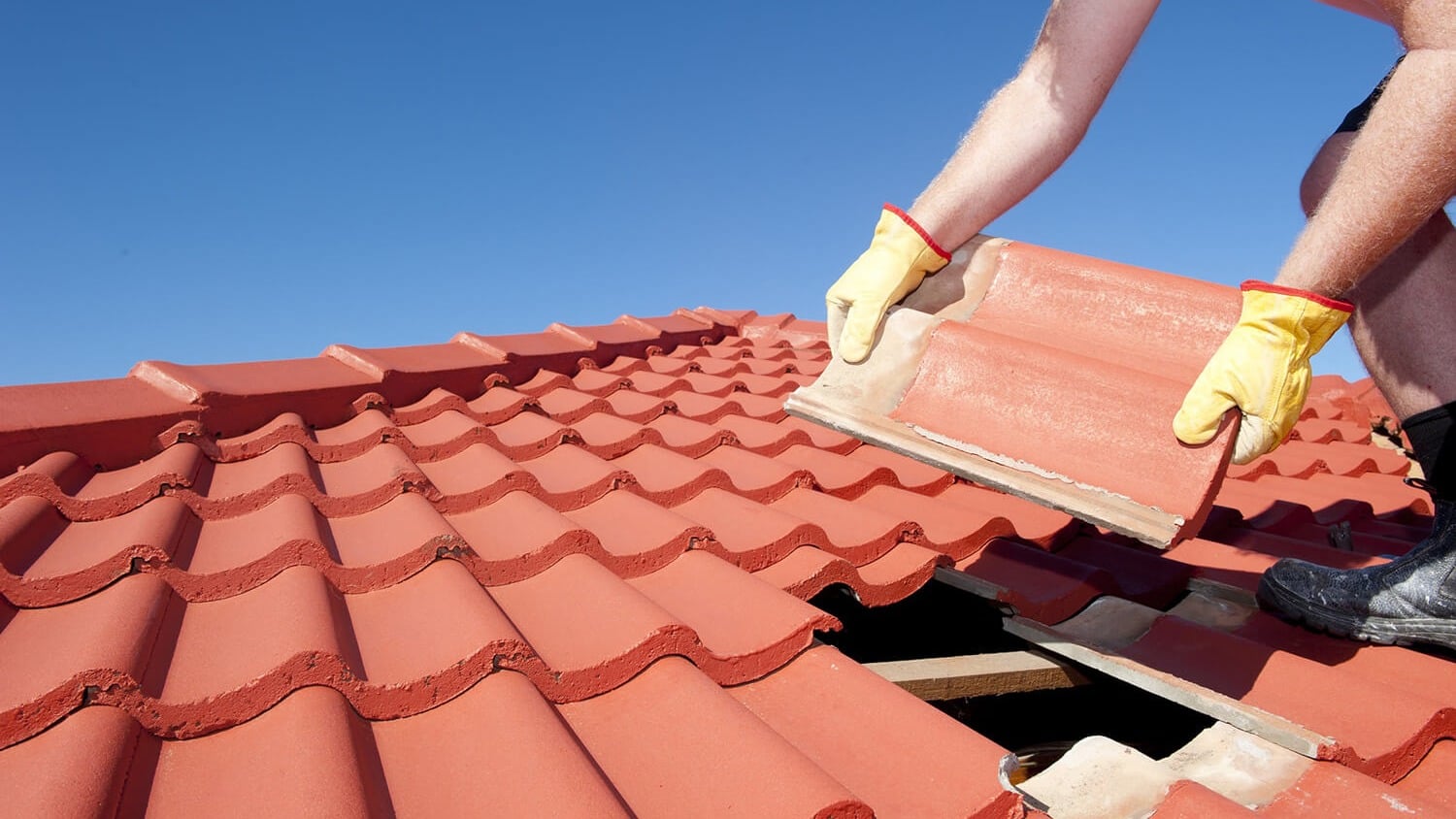 New Roof Installation work example 2