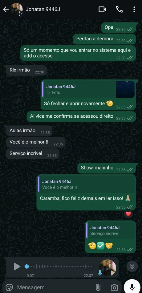 Depoimento de cliente 2