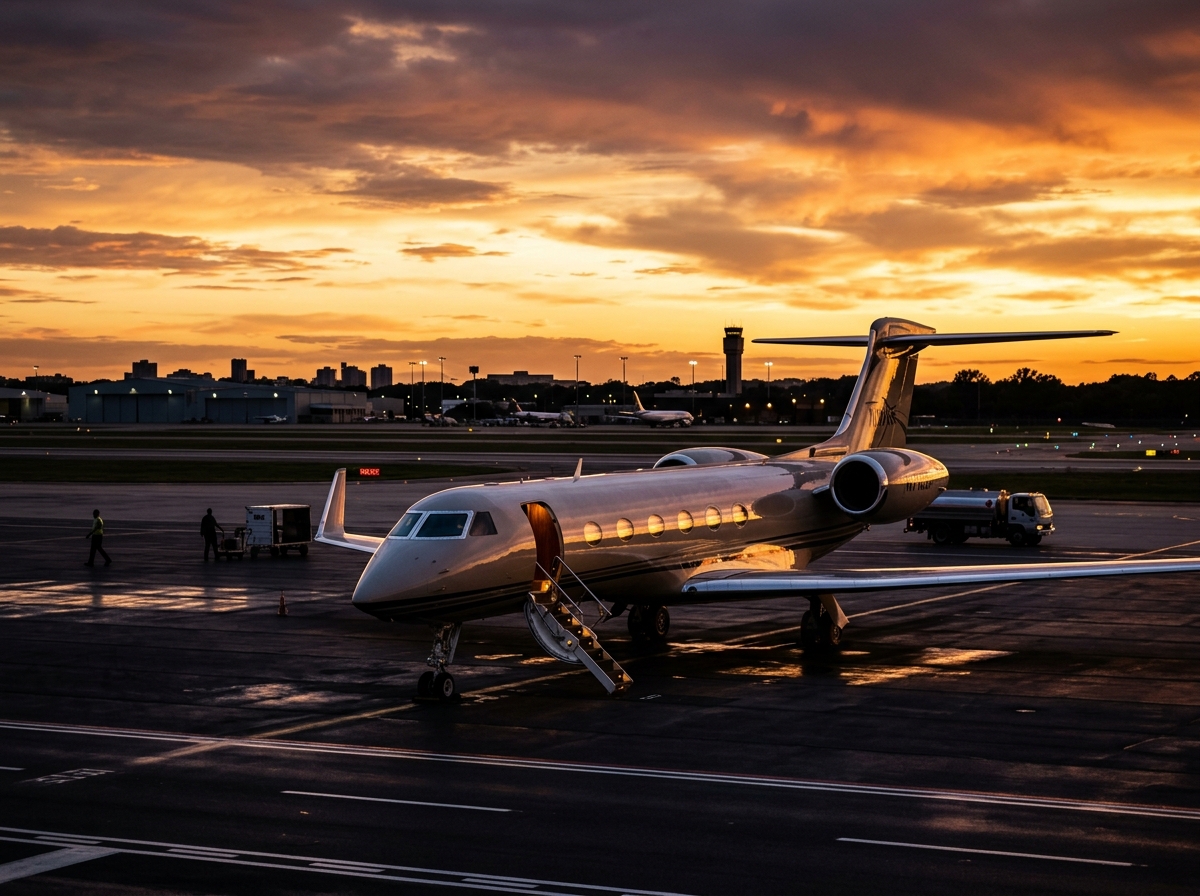Private Jet & Transfers