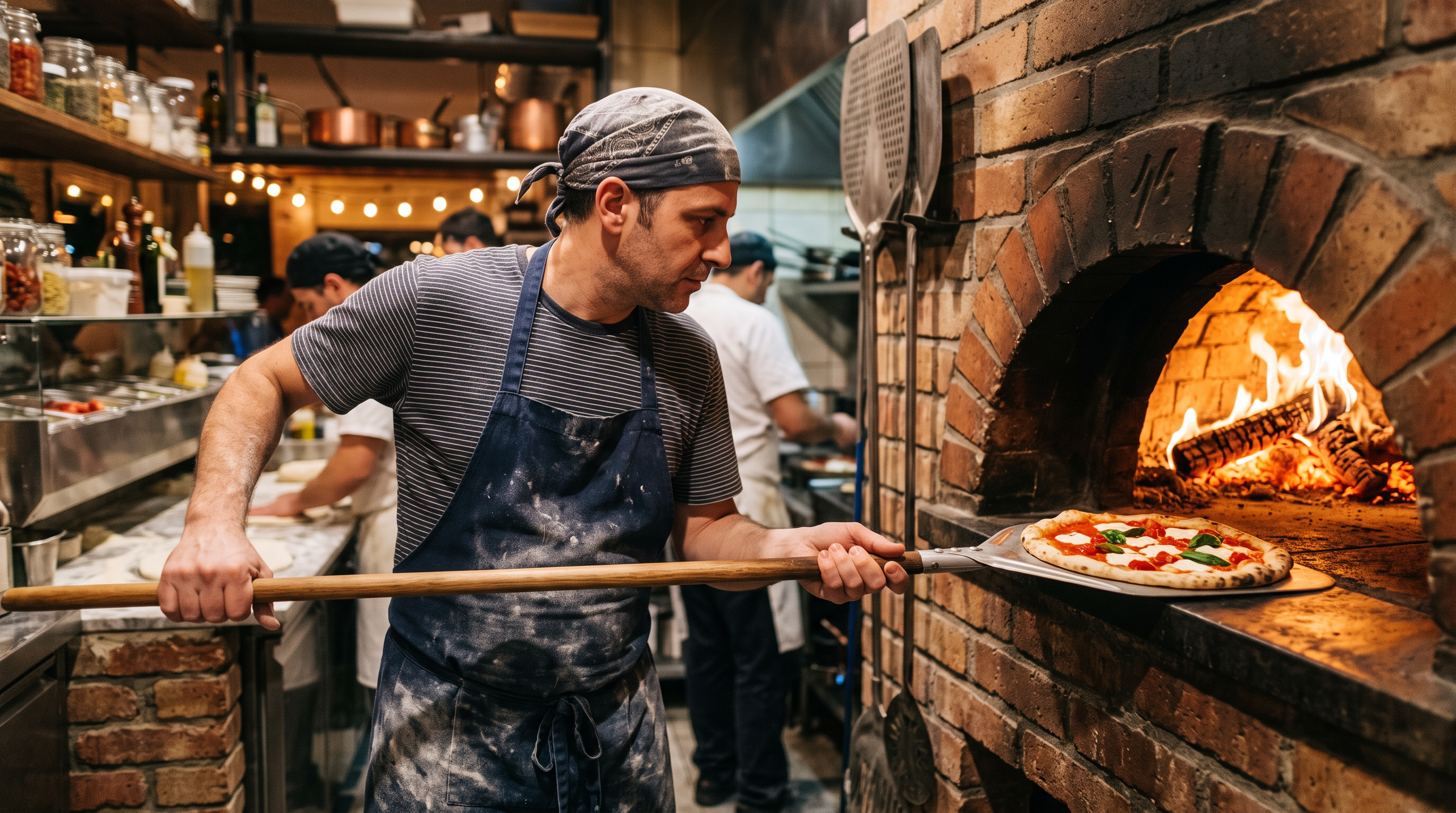 Pizzeria: forno, impasto e margini