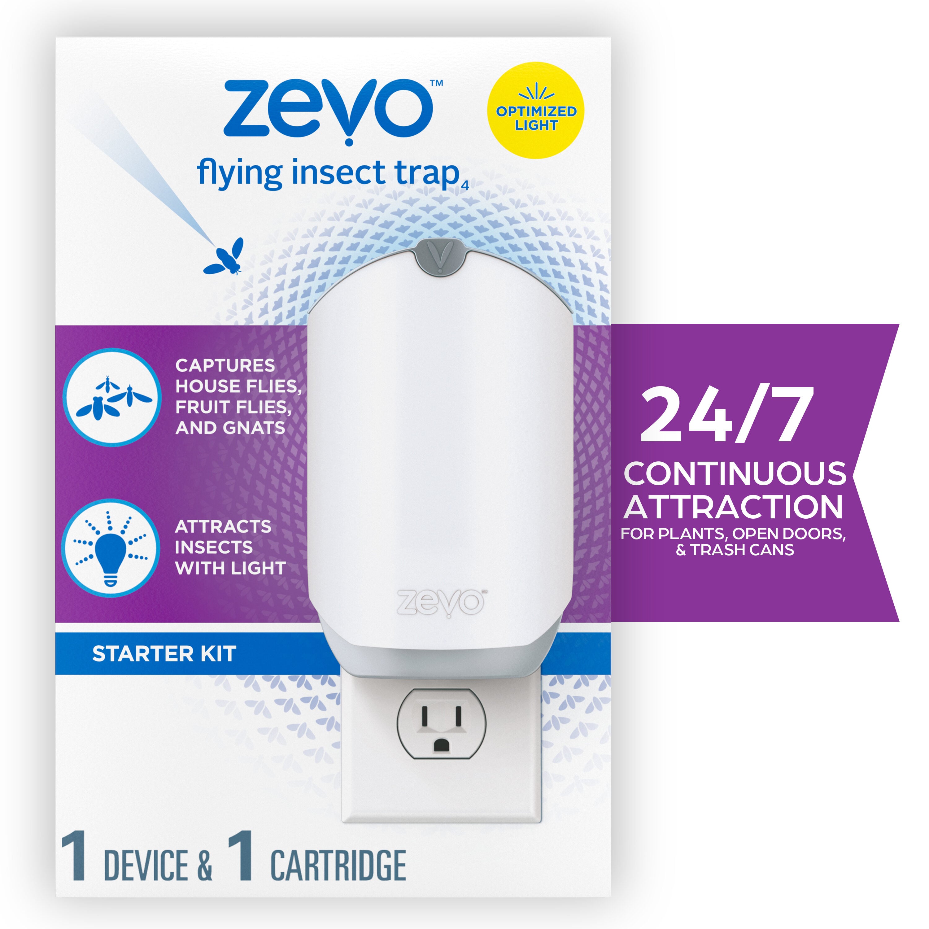 Electric Fly Trap Device