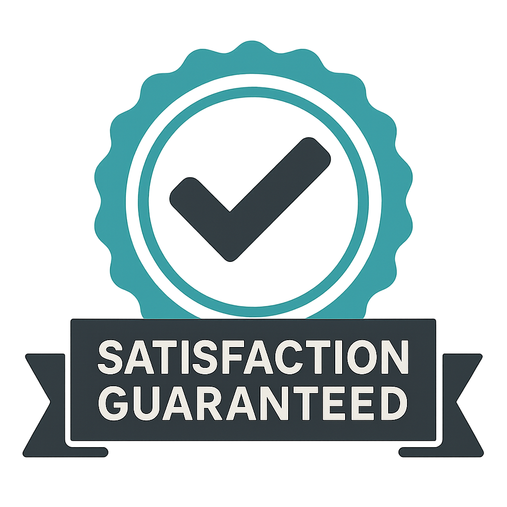 100% Satisfaction Guarantee on All Cleaning Services